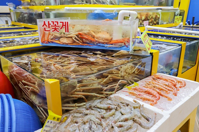 가락시장 명가수산 킹크랩 